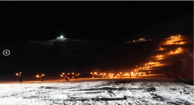 Palandöken'de yeni sezon açılışı yapıldı