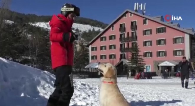 Palandöken’in maskotu oldu