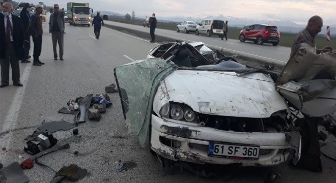 Pasinler yolunda trafik kazası: 1 yaralı