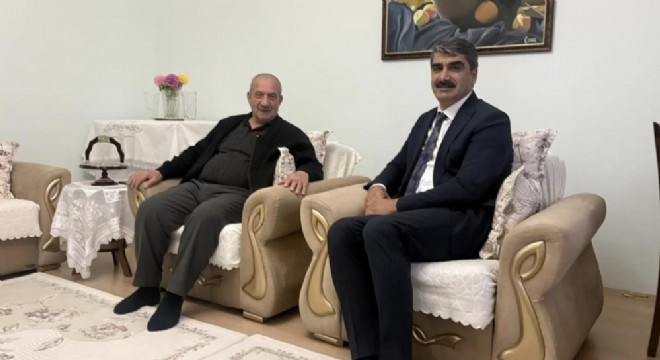 Polat emekli öğretmenleri ziyaret etti