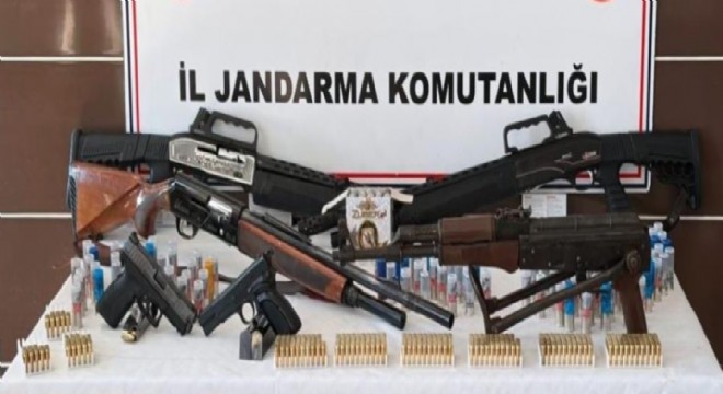 Ruhsatsız silah operasyonu: 6 kişi tutuklandı