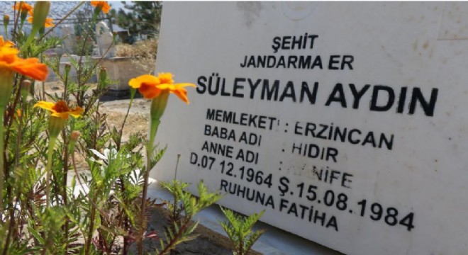 Şehit Aydın’a vefa