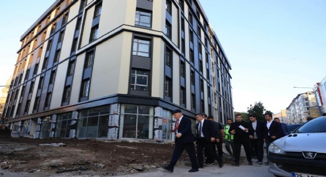 Sekmen Büyükşehir yatırımlarını denetledi