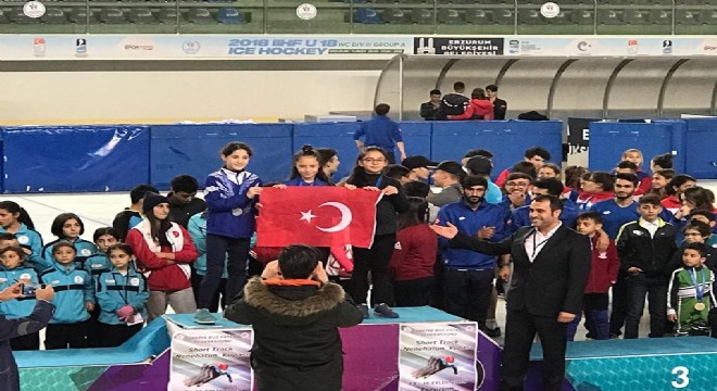 Short Track Türkiye rekoru Erzurum’da kırıldı