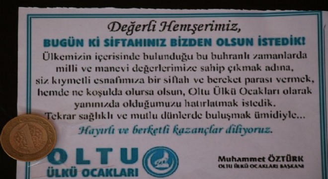 ‘Siftah ülkü ocaklarından bereket Allah’dan’