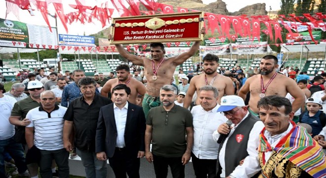 Tortum’da Yuseyhor Başpehlivan oldu