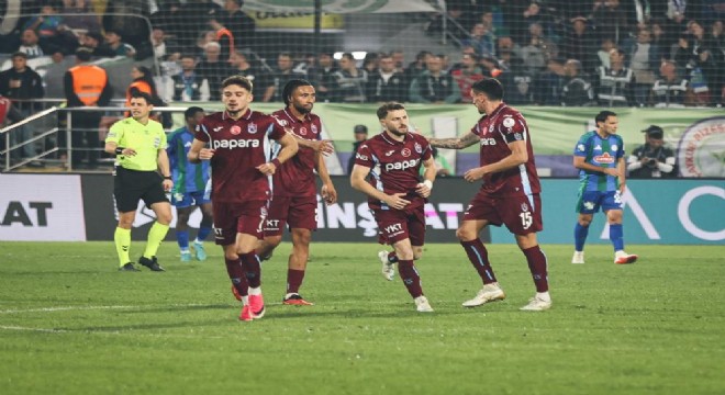 Trendyol Süper Lig: Rizespor: 3 - Trabzonspor: 4