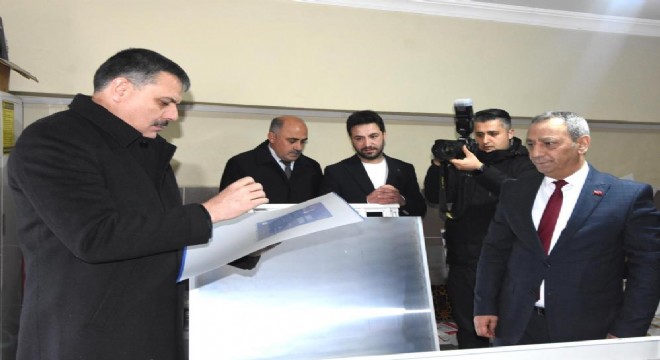 Vali Çiftçi'den yatırım teşekkürü