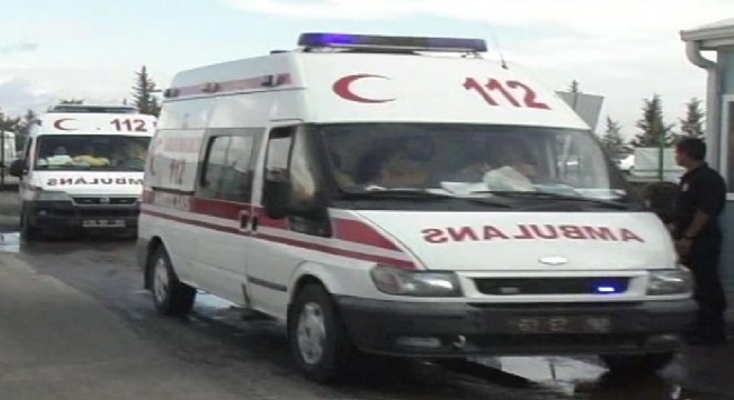 Yanmak pahasına çocuğunu kurtardı