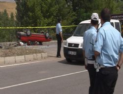 İspir’de feci kaza: 1 ölü