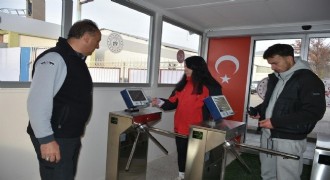 3 Temmuz Stadı’nda turnike sistemine geçildi