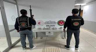 4.9 kilo uyuşturucu ele geçirildi