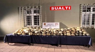 412.7 kilo uyuşturucu yakalandı