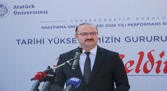 Atatürk Üniversitesi 3 Alanda Türkiye 1’incisi