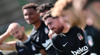 BJK, Midtjylland maçı hazırlıklarını sürdürdü