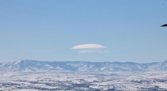 Elazığ’da mercek bulut şöleni