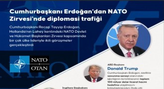 Erdoğan’dan NATO Zirvesi’nde diplomasi trafiği