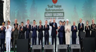 Erdoğan’dan ‘Yeşil Vatan’ mesajı