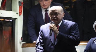 Erdoğan memleketi Rize'de