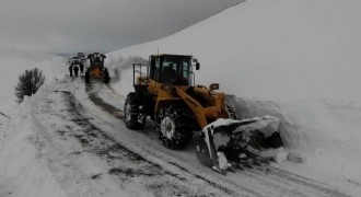 Erzincan’da 328 köy yolu ulaşıma kapandı