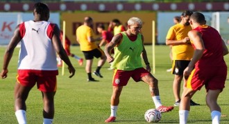 GS, Çorum FK maçı hazırlıklarını sürdürdü