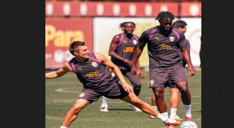 GS, Sporting maçı hazırlıklarını sürdürdü
