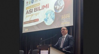 Hacımüftüoğlu Aşı Bilimi Kongresine seslendi