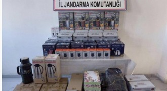 Jandarmadan gümrük kaçakçılığı operasyonu