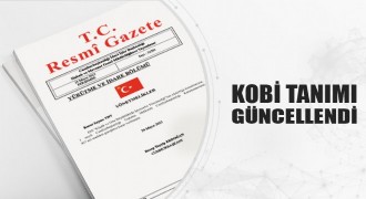 KOBİ tanımı güncellendi