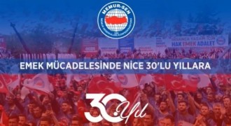 Memur-Sen 30'uncu yılında