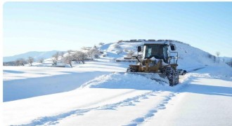 Muş’ta 238 köy yolu ulaşıma kapandı