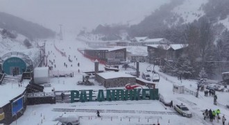 Palandöken'de görsel şölen