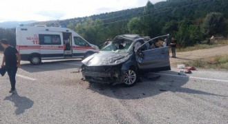 Refahiye yolunda trafik kazası: 1 ölü, 3 yaralı