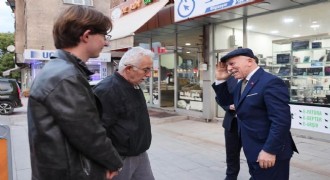 Sekmen Kavaflar esnafıyla buluştu