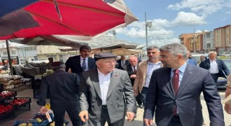 Sekmen esnafla istişare etti