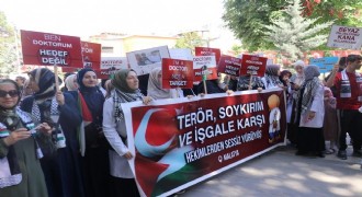 Soykırım ve işgale karşı yürüdüler