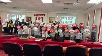 Tatbikat öğrencileri 112'yi tanıdı