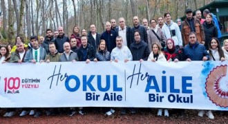 Tekin Öğretmenlerle doğa yürüyüşü yaptı