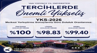 Van YYÜ’de kontenjanlar doldu