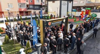 Yakutiye  Şelale Evler Parkı hizmete açıldı