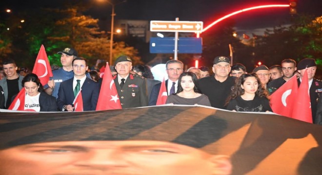 Erzurum'da 107. yıl coşkusu