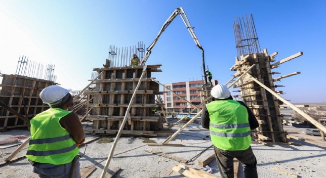 İnşaat üretimi yıllık yüzde 6 azaldı