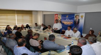 Oltu'da AK Parti danışma meclisi ttoplandı