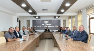 Erzurum'da yeni eğitim - öğretim yılı istişaresi