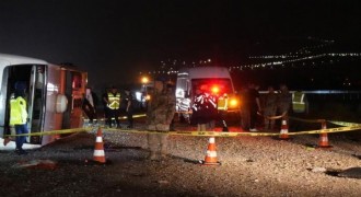 Otobüs kazasında yaralı sayısı 40'a yükseldi