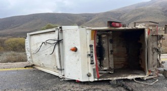 Tekman'da trafik kazası: 1 yaralı