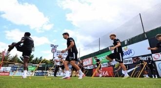 Vlahovic, Beşiktaş ile ilk antrenmanına çıktı